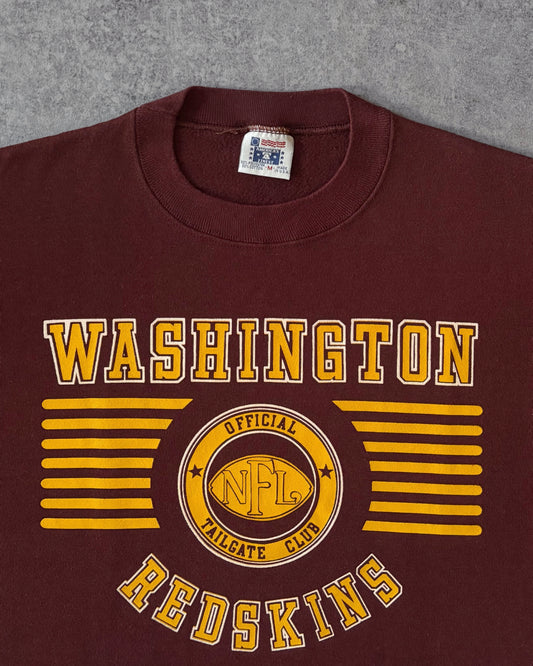 Vintage 1990s Washington Redskins Sweatshirt – NFL Tailgate Club – Made in USA