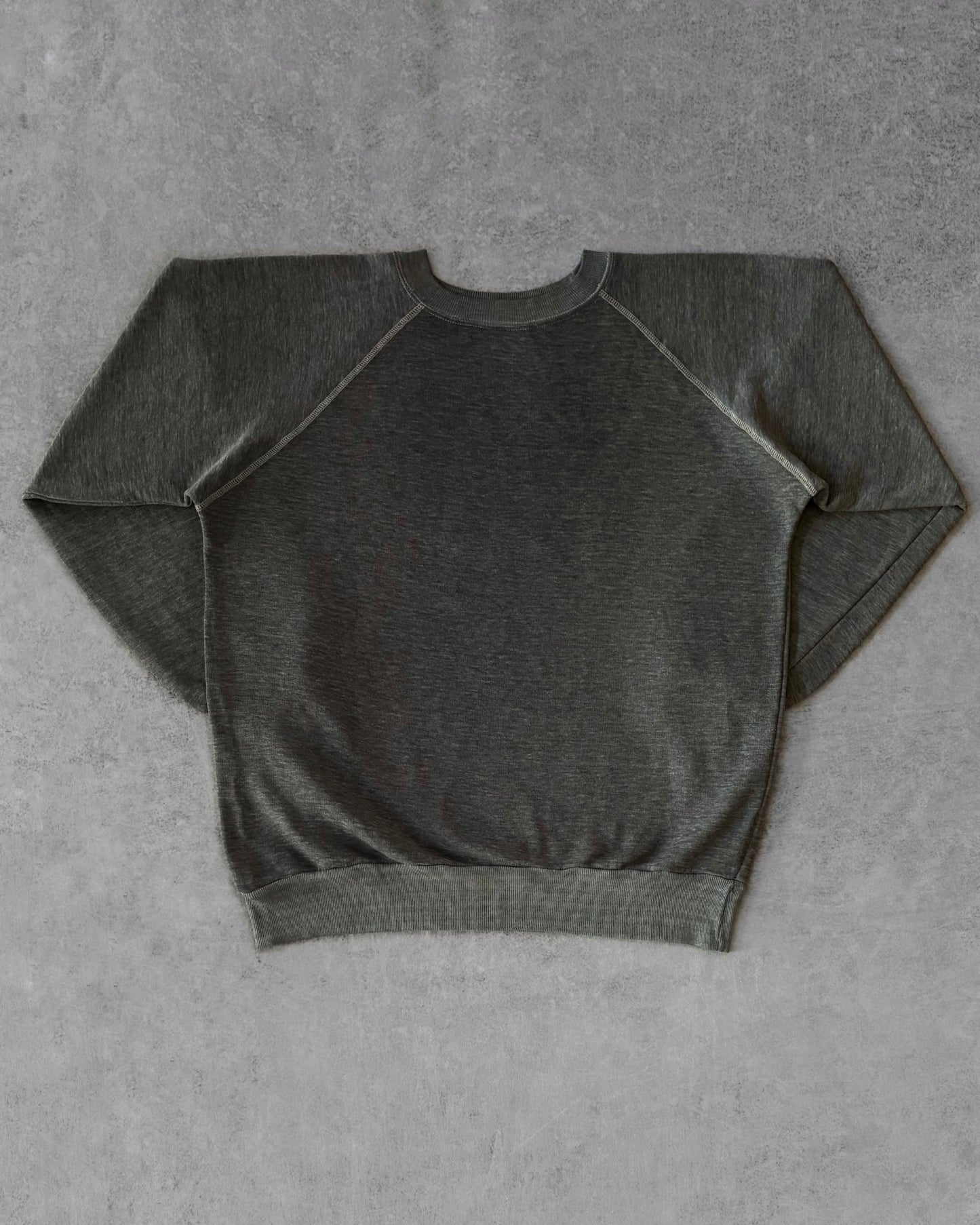 Vintage 1970s Université de Paris Sorbonne Crewneck – Flocked Print