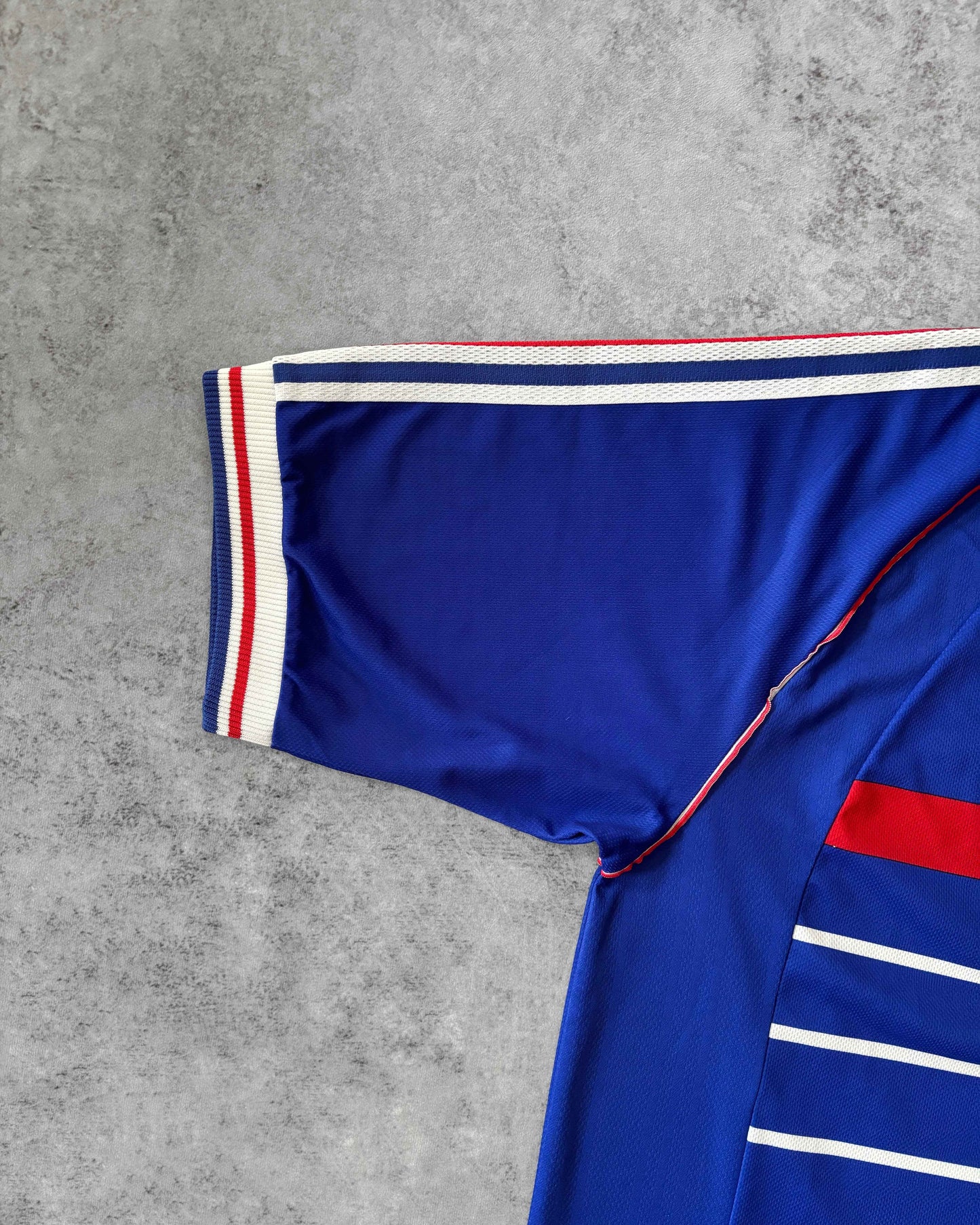 Vintage France 1998 - 2000 Adidas Home Jersey – FFF Blue Shirt – Zidane Era