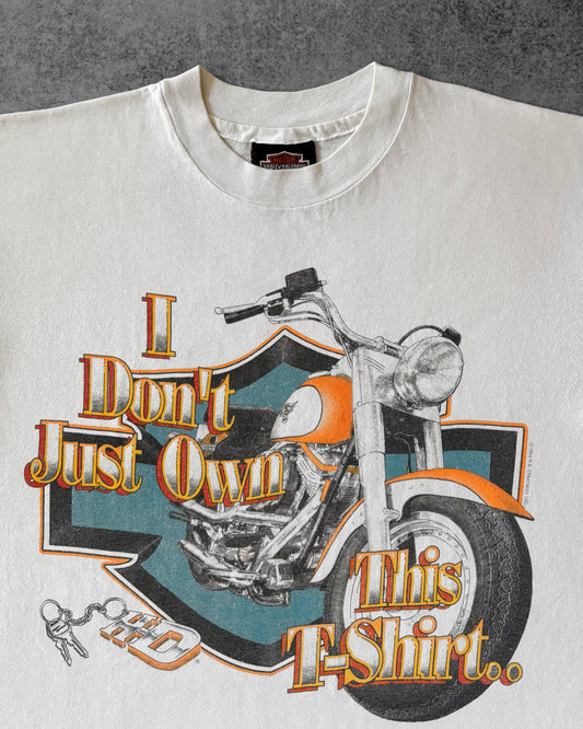 Vintage 1990 Harley-Davidson “I Don’t Just Own This T-Shirt” Tee – Nashville TN