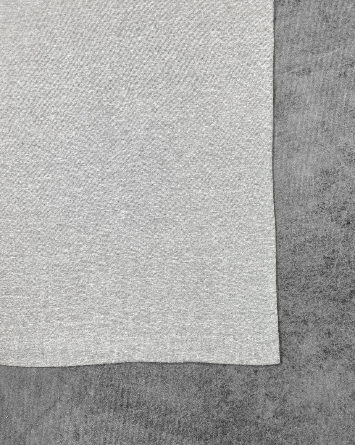 Vintage 1980s Fruit of the Loom Grey Pocket T-Shirt Made in USA Single Stitch