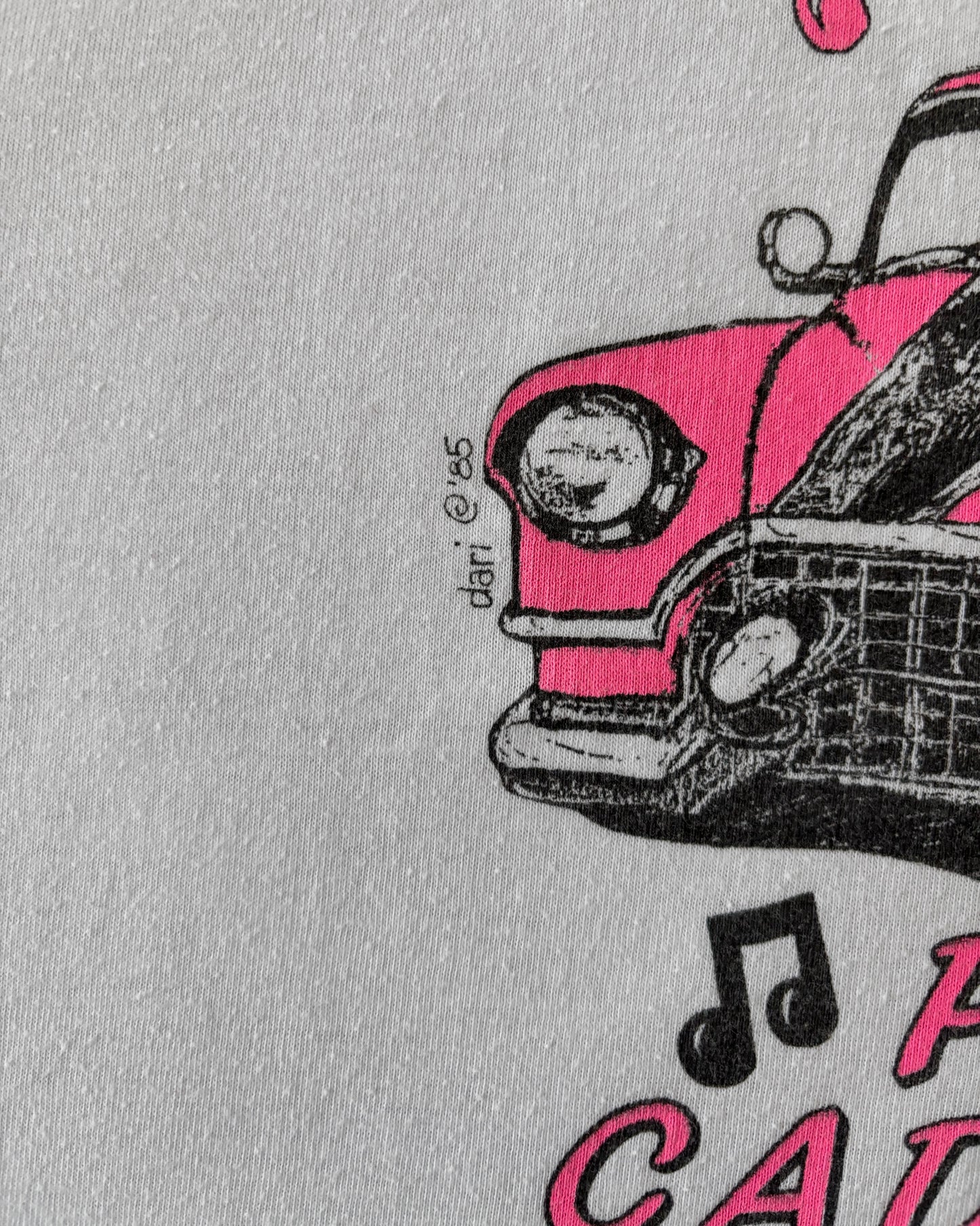 Vintage 1985 “Pink Cadillac” T-Shirt – Bruce Springsteen - Made in USA