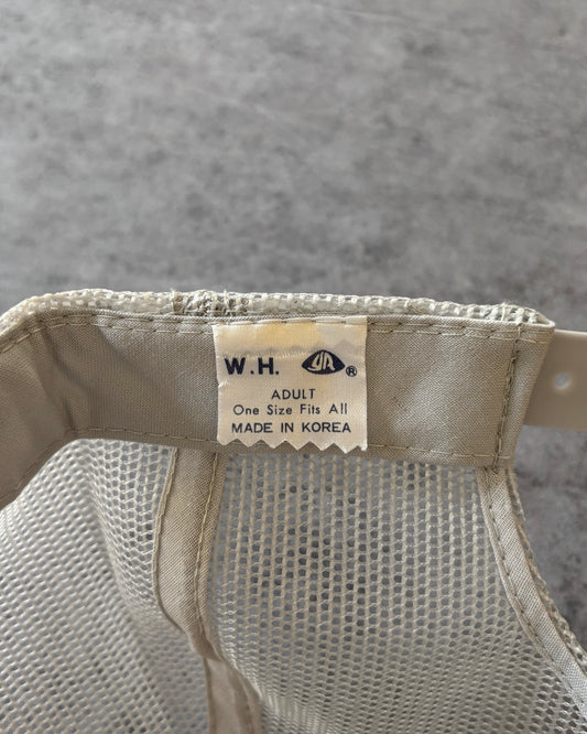 Vintage 1980s KAMAN Bearing & Supply Trucker Hat – Mesh Back – Made in Korea