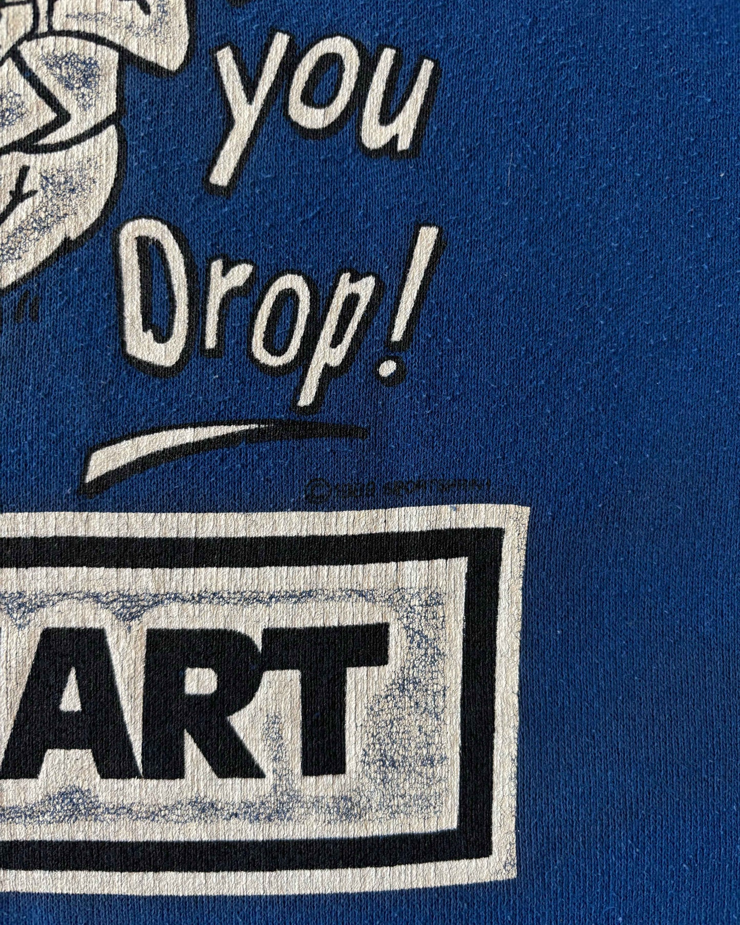 Vintage 1989 Wal-Mart Graphic Sweatshirt – Shop ’Til You Drop – Made in USA