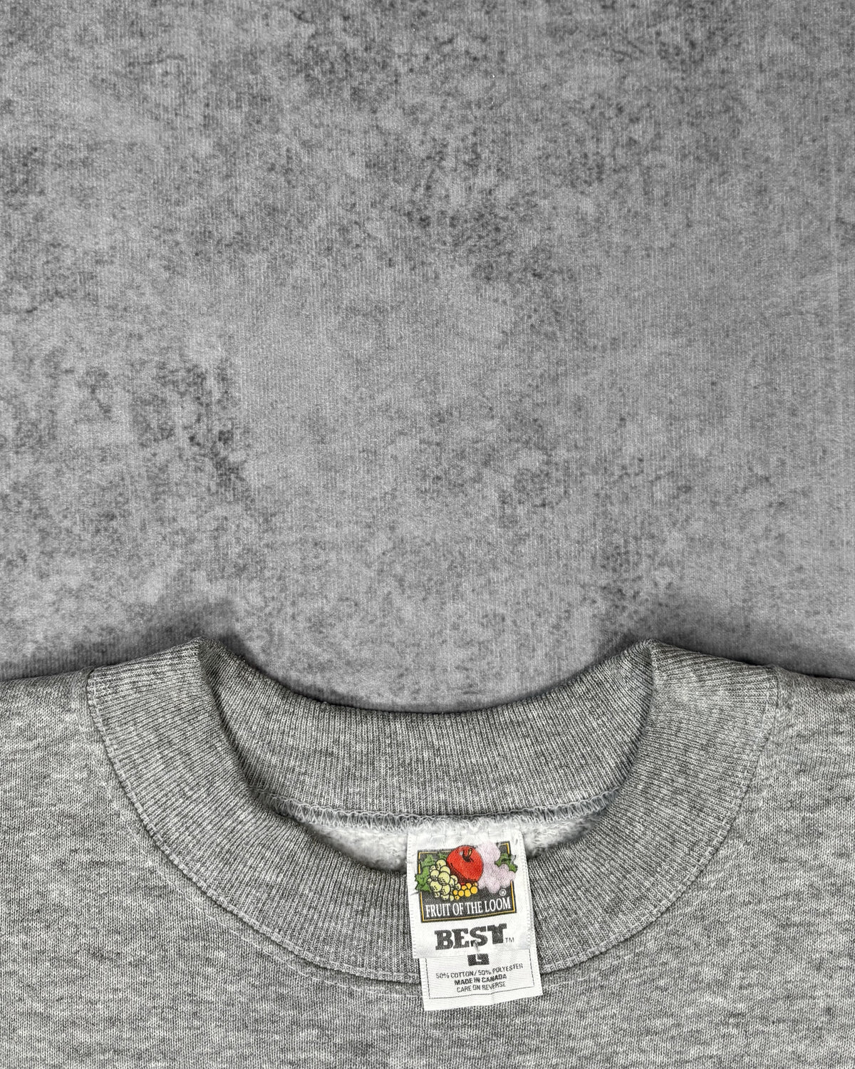 Vintage 1990s Saint John New Brunswick Crewneck - Fruit of the Loom Best - Made in Canada