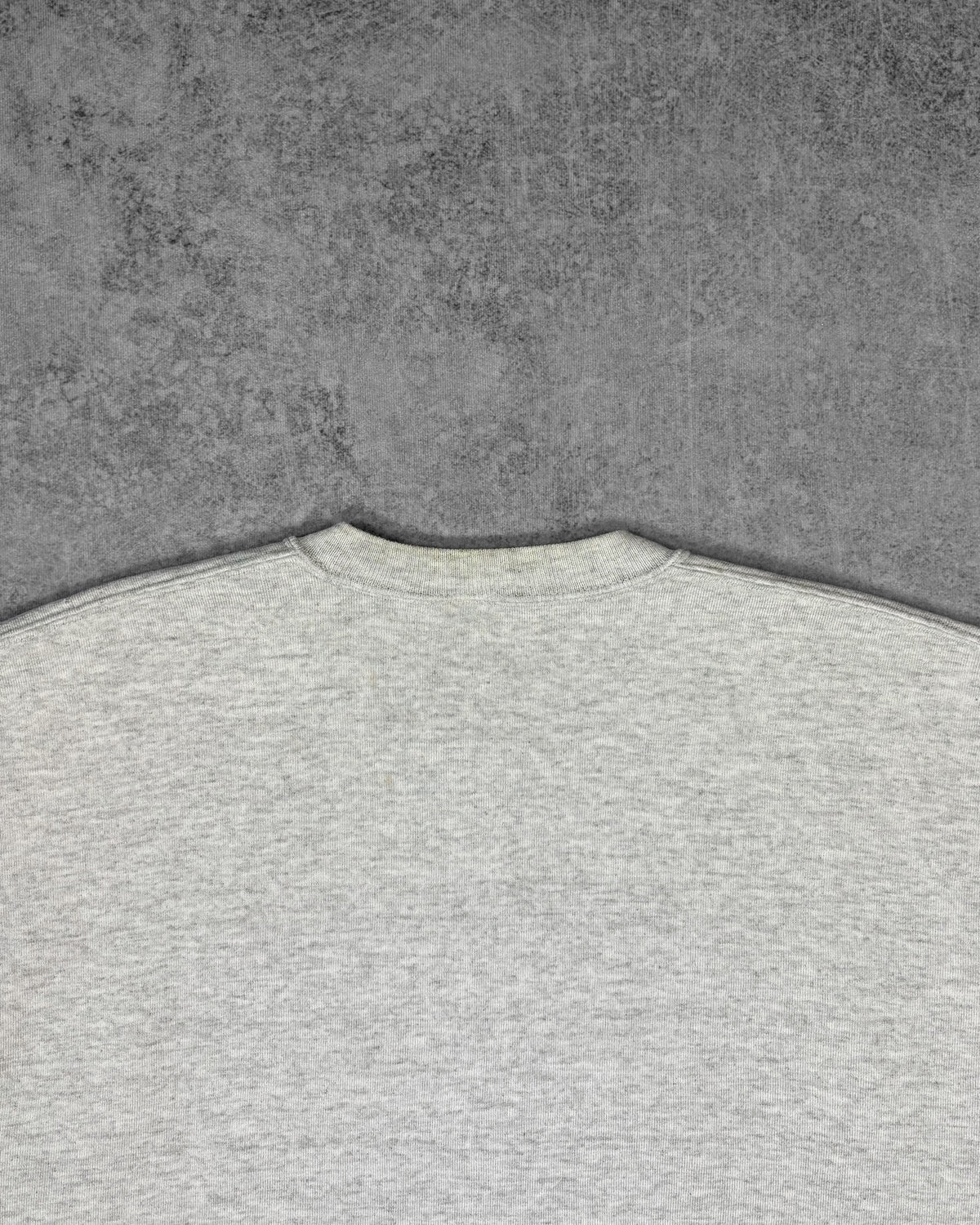 Vintage early 1990s Phi Delta Theta Jerzees Super Sweats crewneck, fabric detail