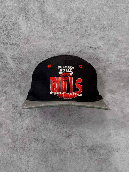 Vintage 1991 Chicago Bulls Snapback Cap - The Game NBA Finals - 100th Basketball Anniversary Hat