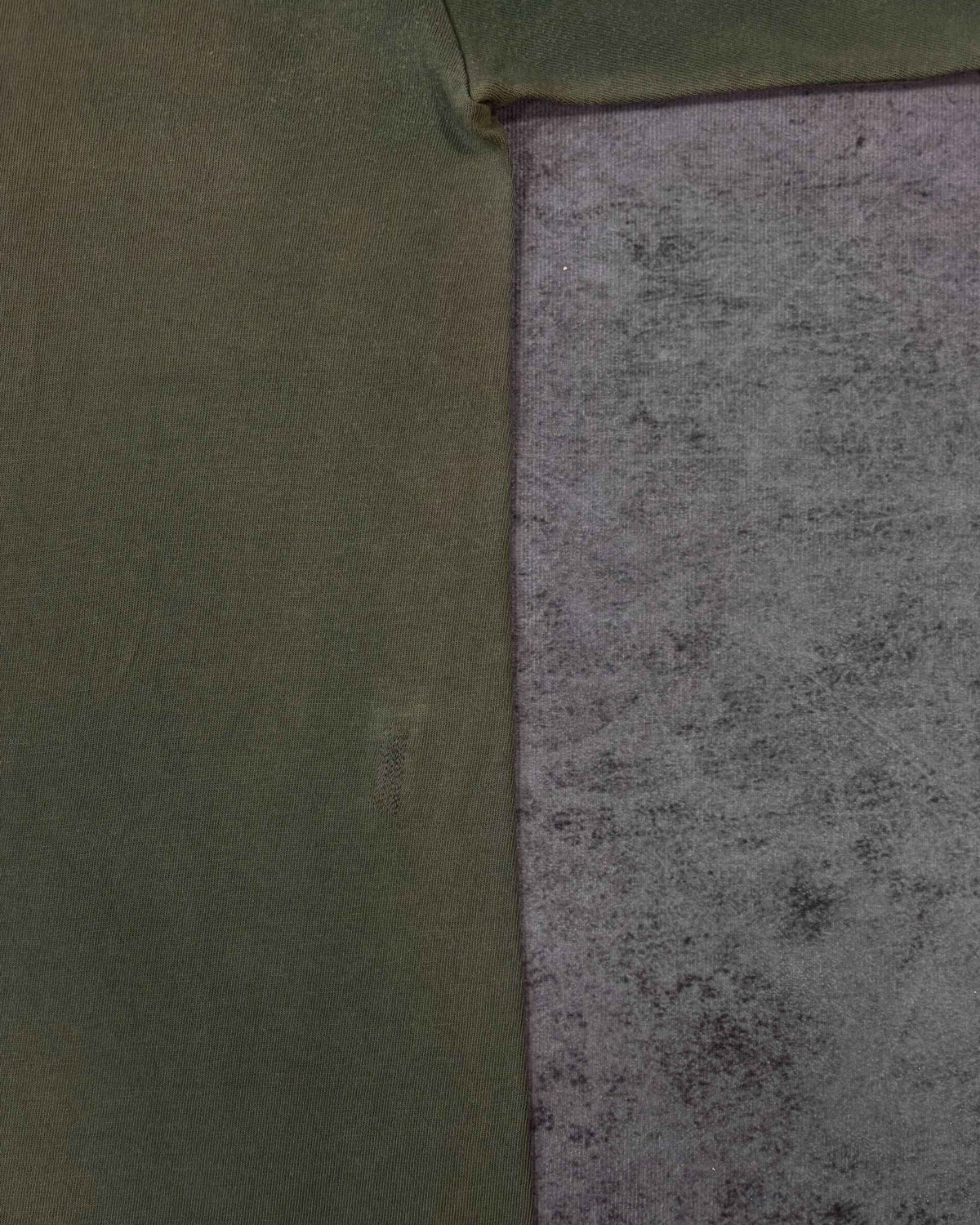 Vintage 1990s Nike Sunfaded Mini Swoosh T-Shirt - Olive Green Logo Tee