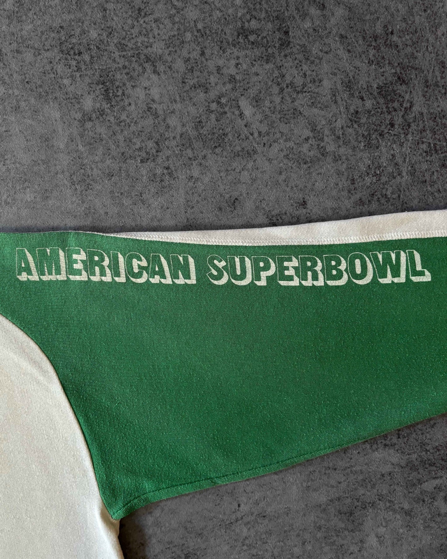 Vintage 1980s Gymnasium “American Superbowl” Sweatshirt – Los Angeles – Made in Italy