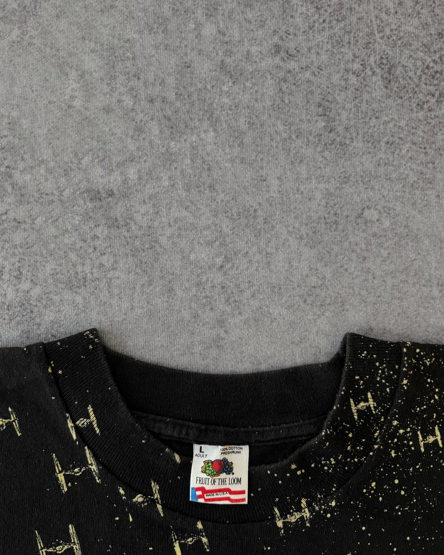 Vintage 1991 Star Wars Death Star T-Shirt – Full Print – Lucasfilm Ltd – Made in USA