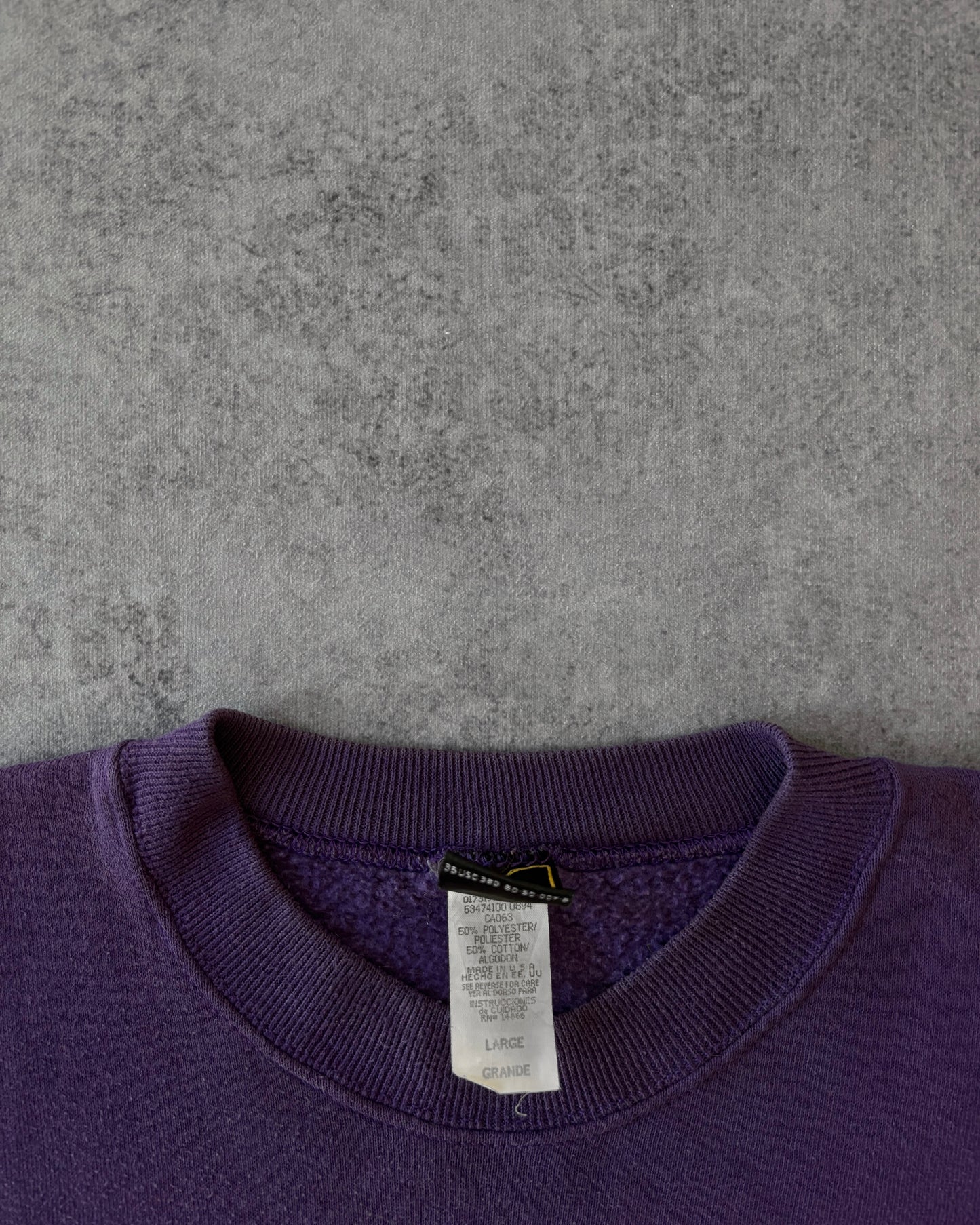 Vintage 1990s USA Olympics Purple Sun Faded Crewneck – Official Team USA