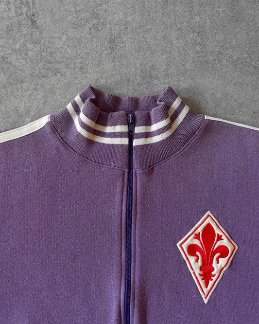 Vintage Fiorentina 70s Track Sweatshirt - Retro Giglio Badge