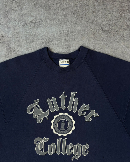 Vintage 1990s Luther College Crewneck - Made in USA