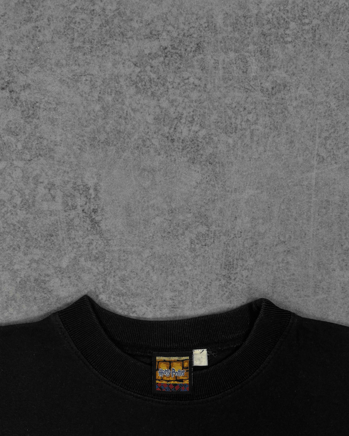 Vintage 2001 Harry Potter Movie Promo T-Shirt Black Graphic Tee