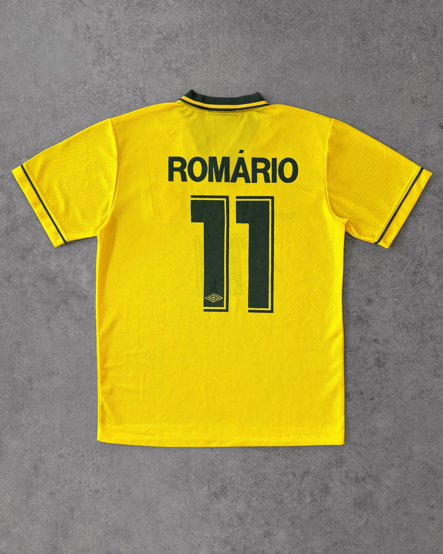 Vintage 1994 Brazil Home Kit – Umbro – Romário #11 – CBF – Made in Brazil