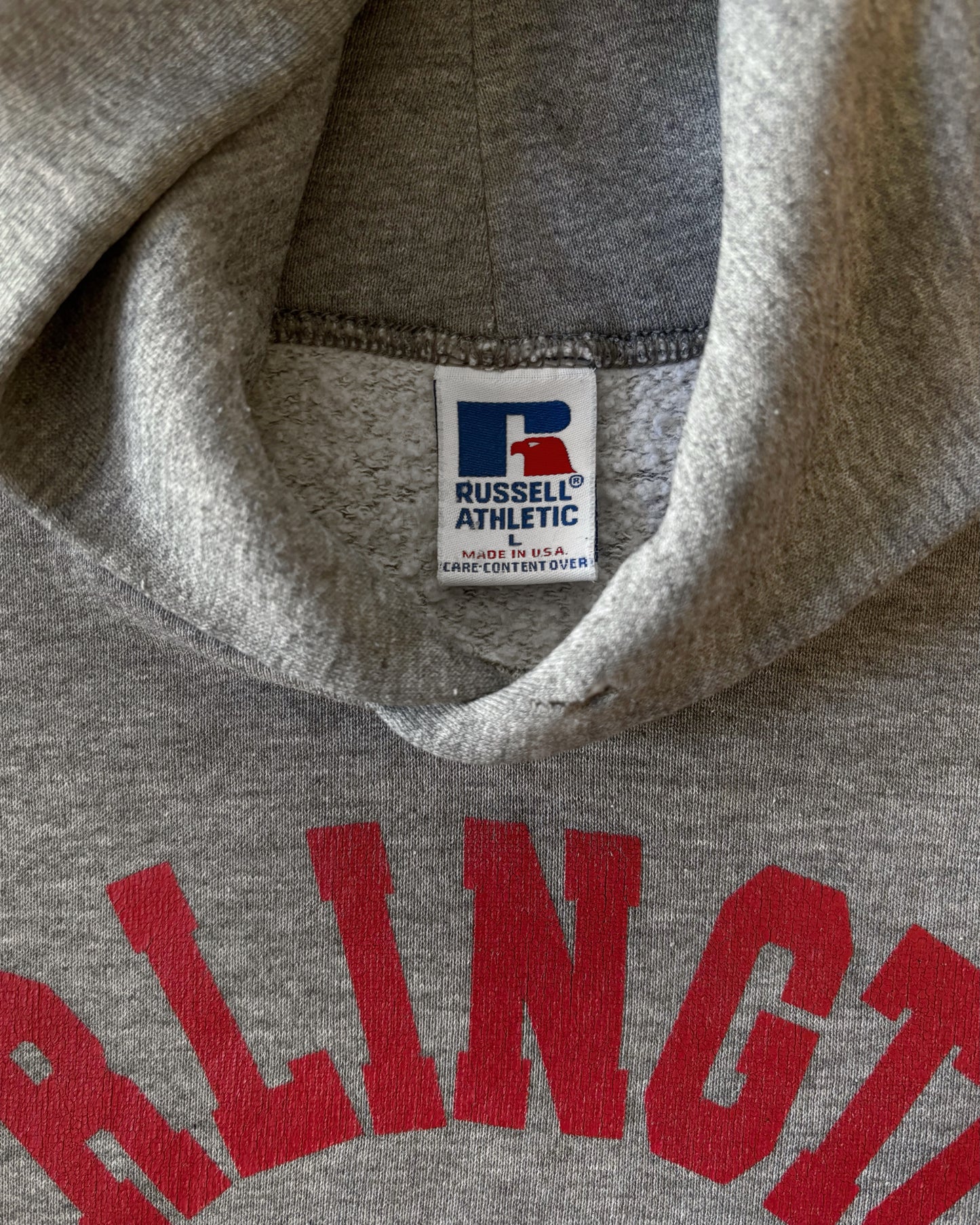 Vintage 1995 Arlington Girls Track Hoodie – Russell Athletic – Made in USA