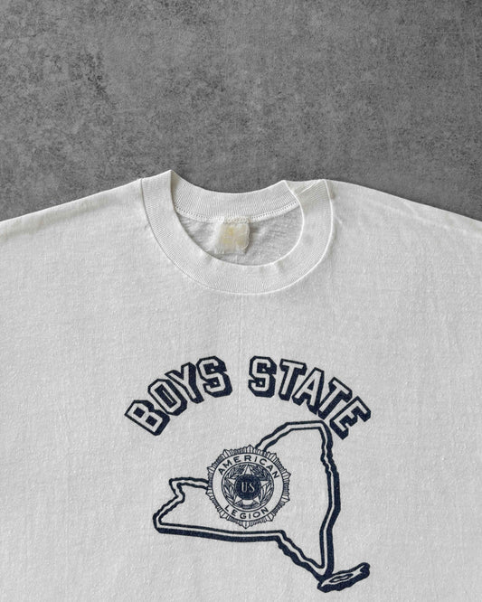Vintage 1970s Velva Sheen Boys State American Legion T-Shirt – Made in USA