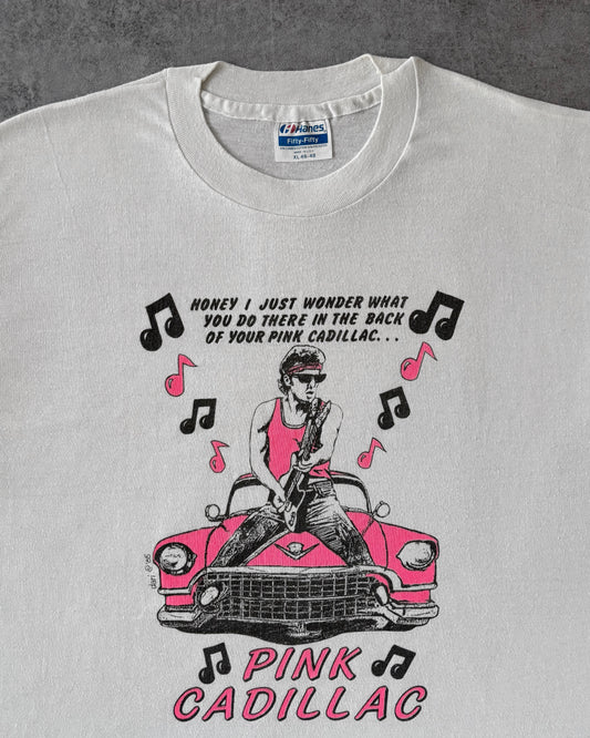 Vintage 1985 “Pink Cadillac” T-Shirt – Bruce Springsteen - Made in USA