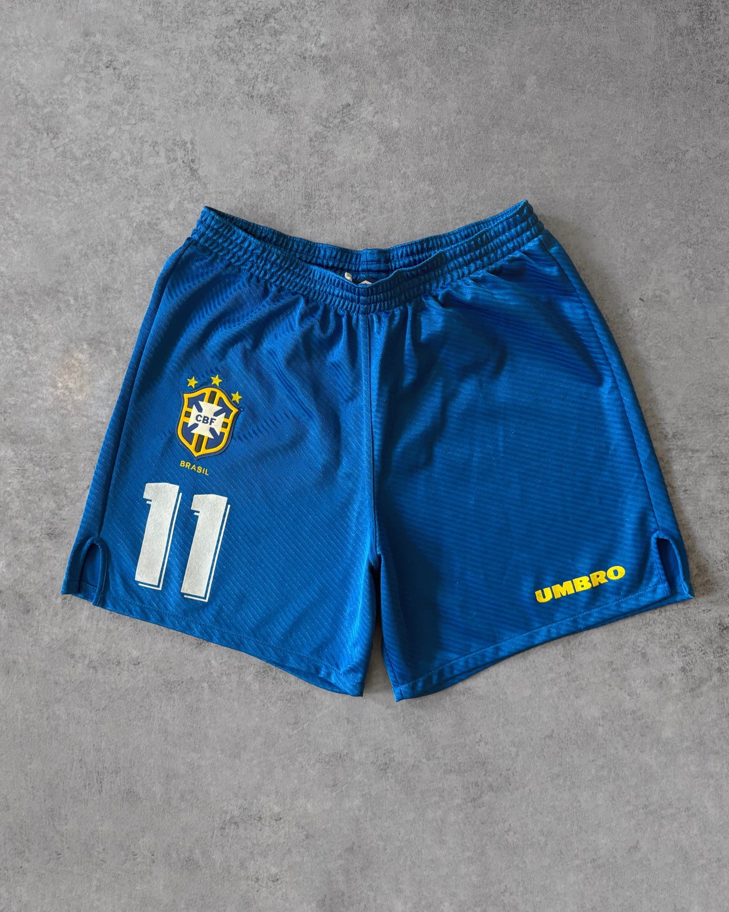Vintage 1994 Brazil Home Kit – Umbro – Romário #11 – CBF – Made in Brazil