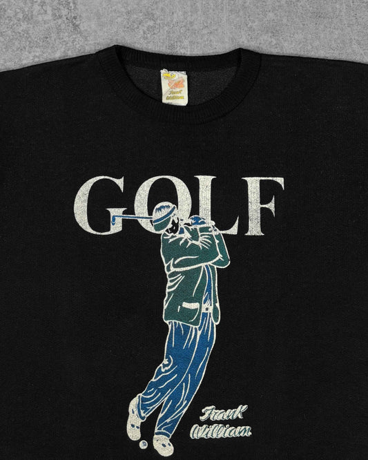 Vintage 1980s Frank William Golf Graphic Crewneck Sweatshirt – Screen Print
