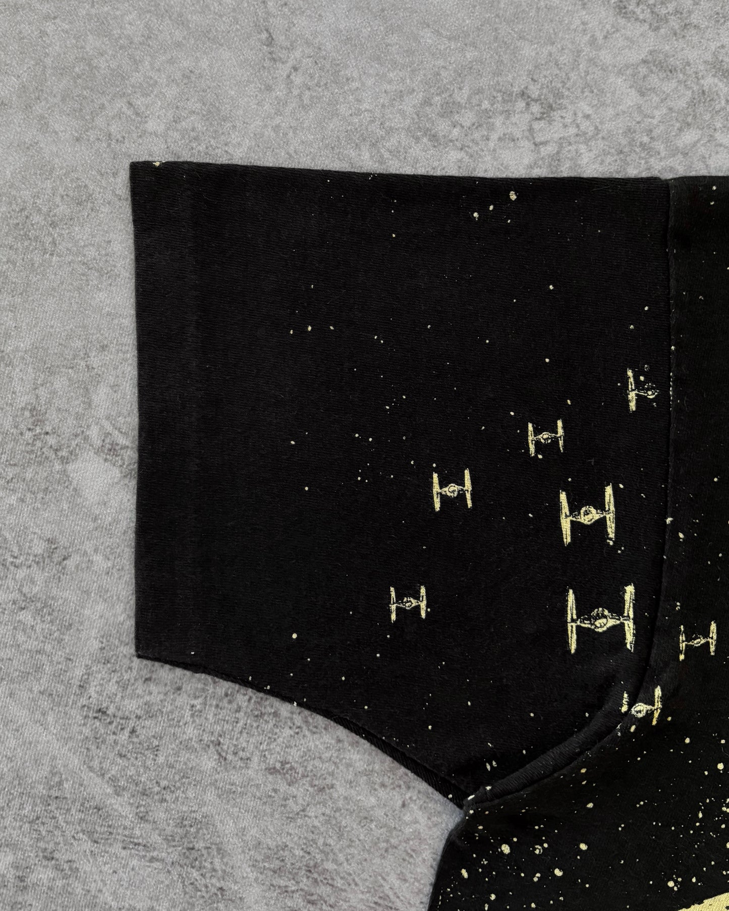 Vintage 1991 Star Wars Death Star T-Shirt – Full Print – Lucasfilm Ltd – Made in USA