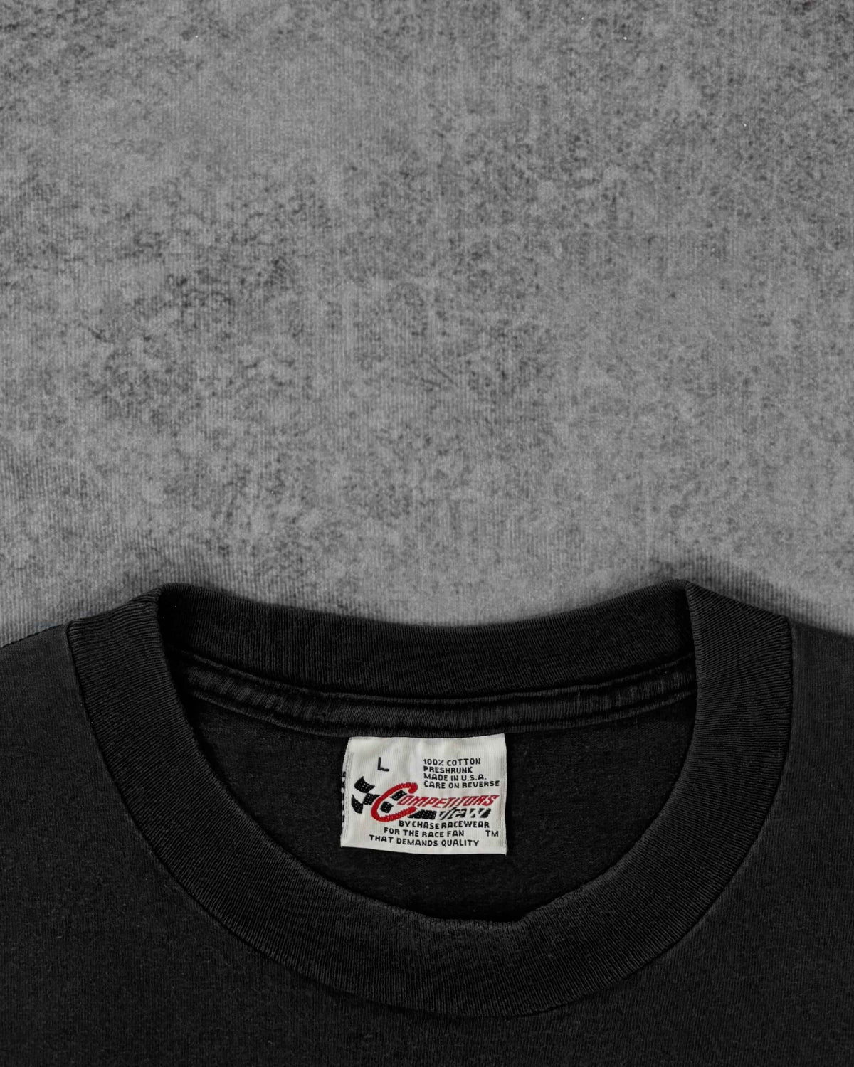Vintage 1996 Dale Earnhardt Sr. “Man On A Mission” Double-Sided NASCAR T-Shirt - USA Black