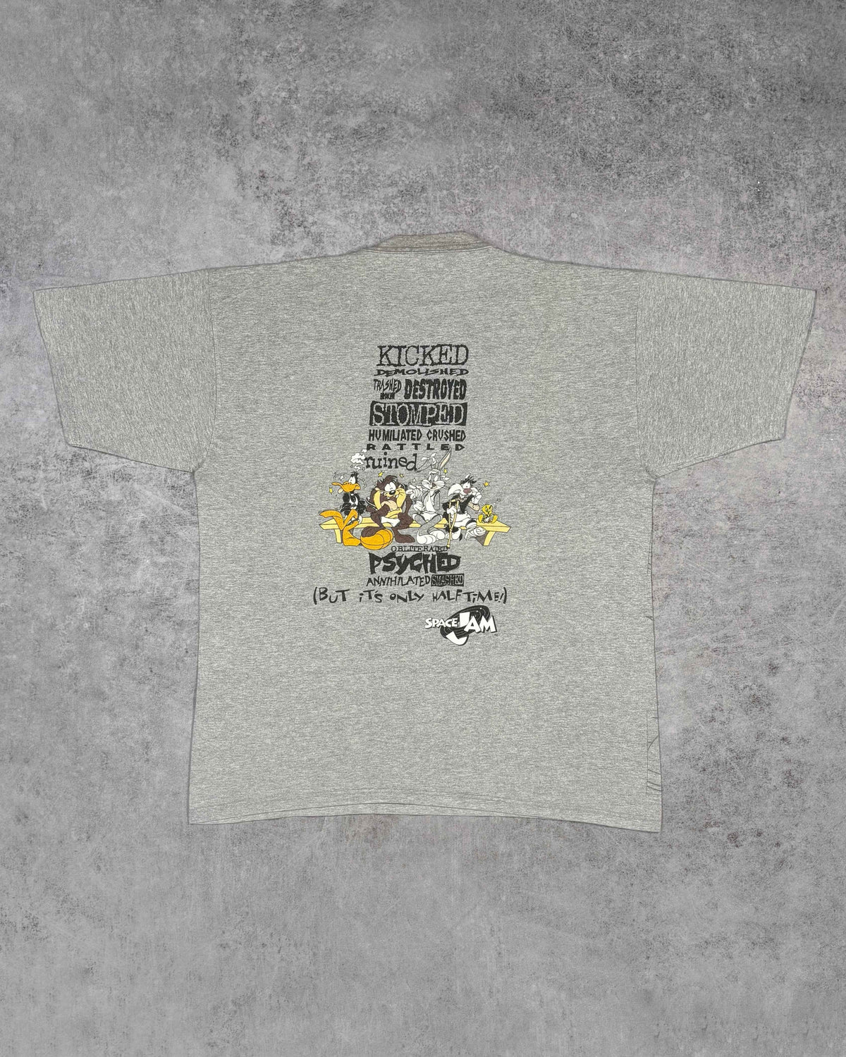 Vintage 1996 Space Jam Tune Squad All Over Print T-Shirt – Nutmeg Mills