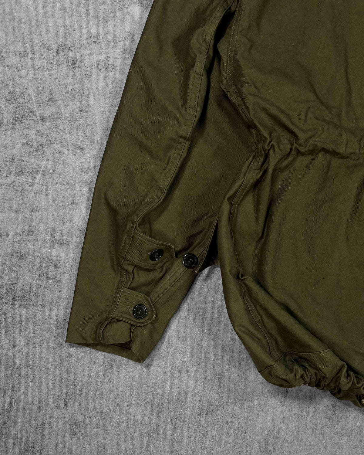 Vintage 1967 Dutch Army K.L. M58 Field Parka – Olive Cotton – Original Pile Liner