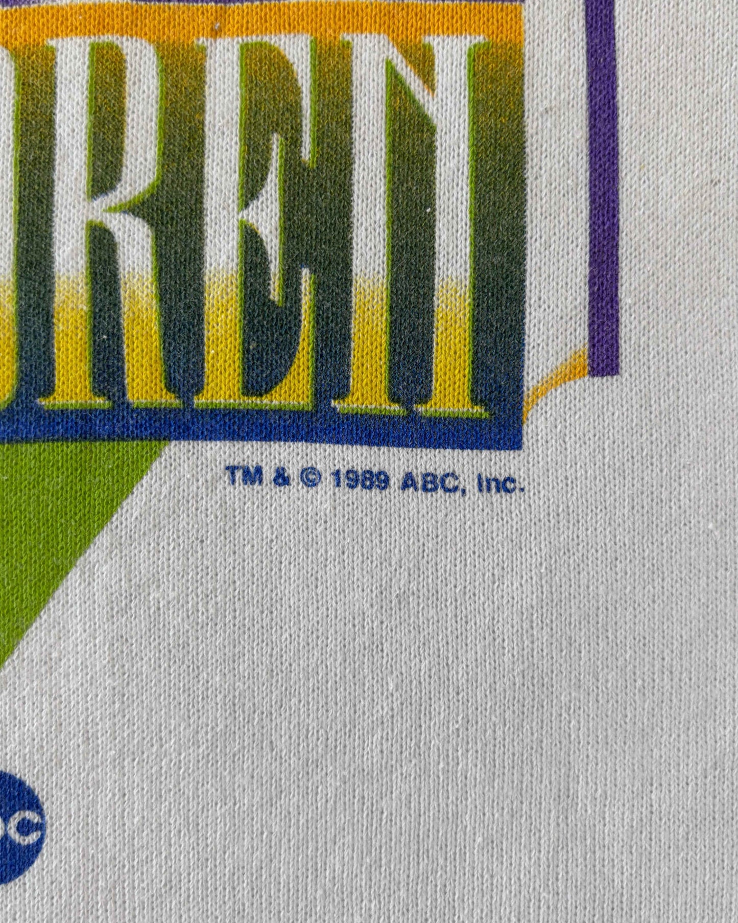 Vintage 1989 All My Children Sweatshirt – ABC Daytime – Fruit of the Loom – Made in USA