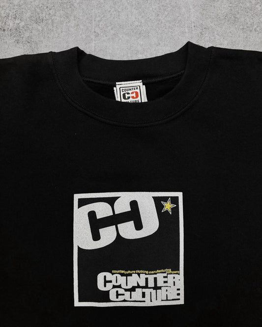 Vintage Y2K Skateboarding Counter Culture Deadstock Heavyweight Crewneck