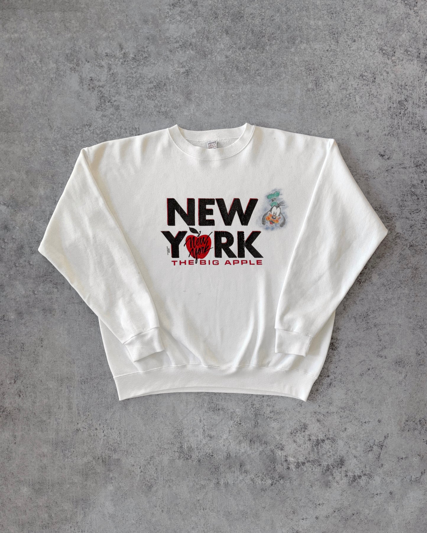 Vintage 1980s Mickey Mouse New York “The Big Apple” Crewneck