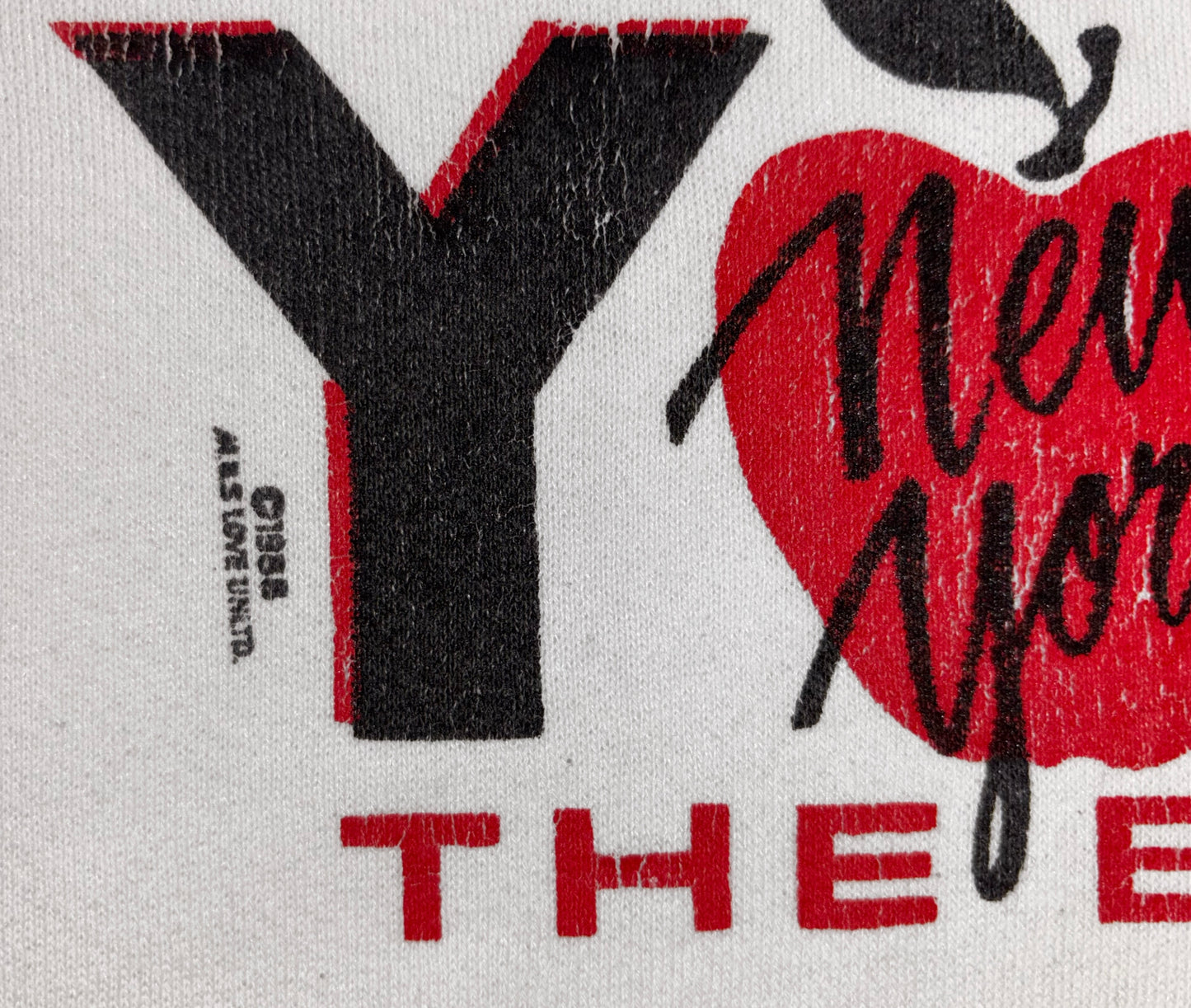 Vintage 1980s Mickey Mouse New York “The Big Apple” Crewneck