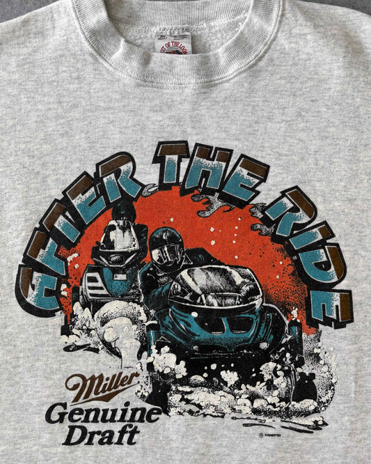 Vintage Early 1990s Heavyweight Miller Genuine Draft “After The Ride” Crewneck