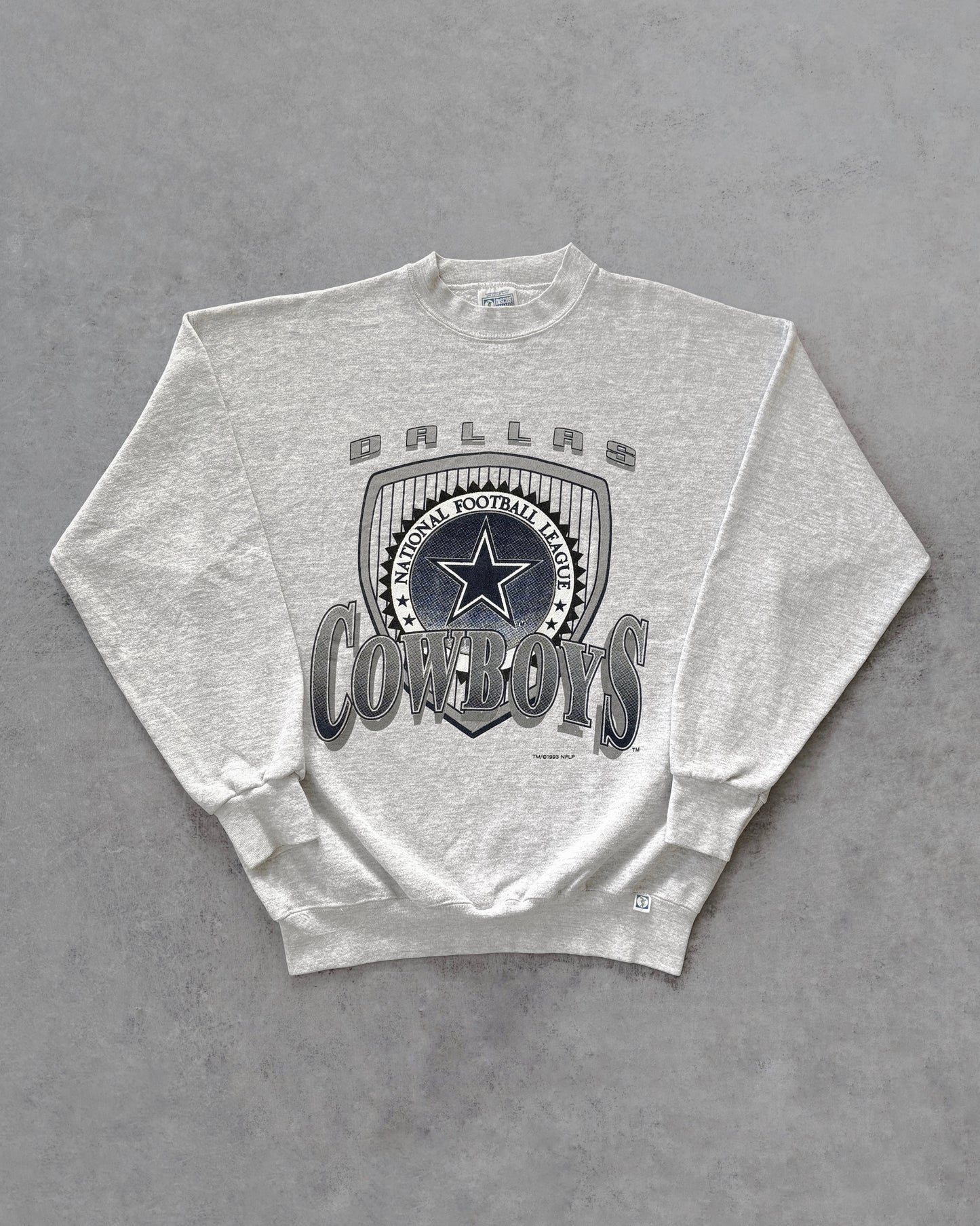 Vintage 1993 Dallas Cowboys NFL Crewneck – Thick Cotton – USA Made