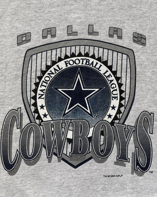 Vintage 1993 Dallas Cowboys NFL Crewneck – Thick Cotton – USA Made