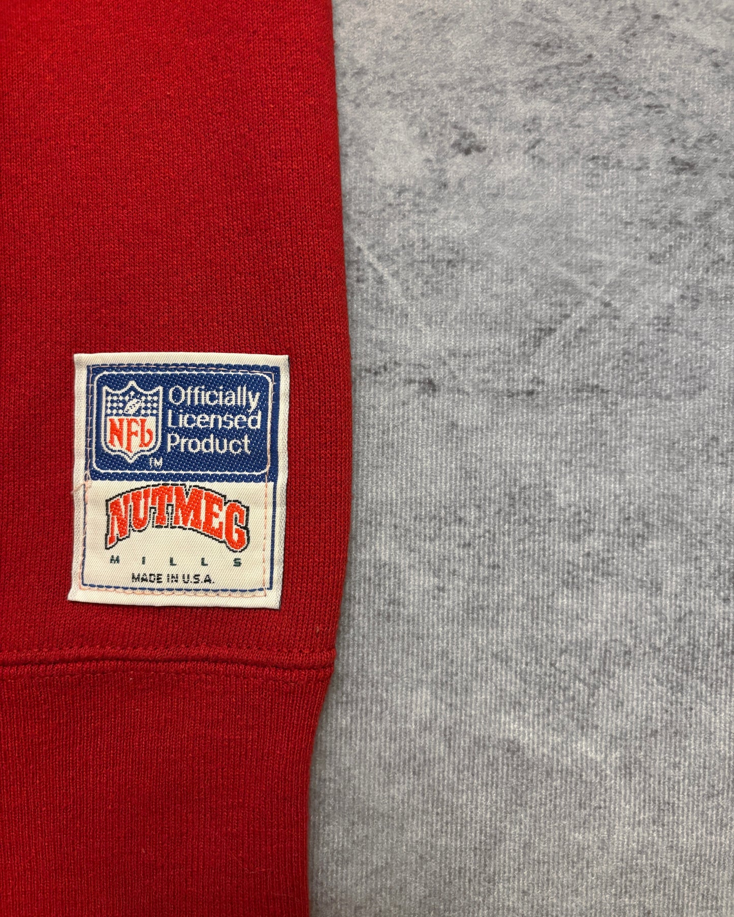 Vintage 1988 Deadstock Washington Redskins Cartoon Crewneck Illustrated by Artist Jack Davis