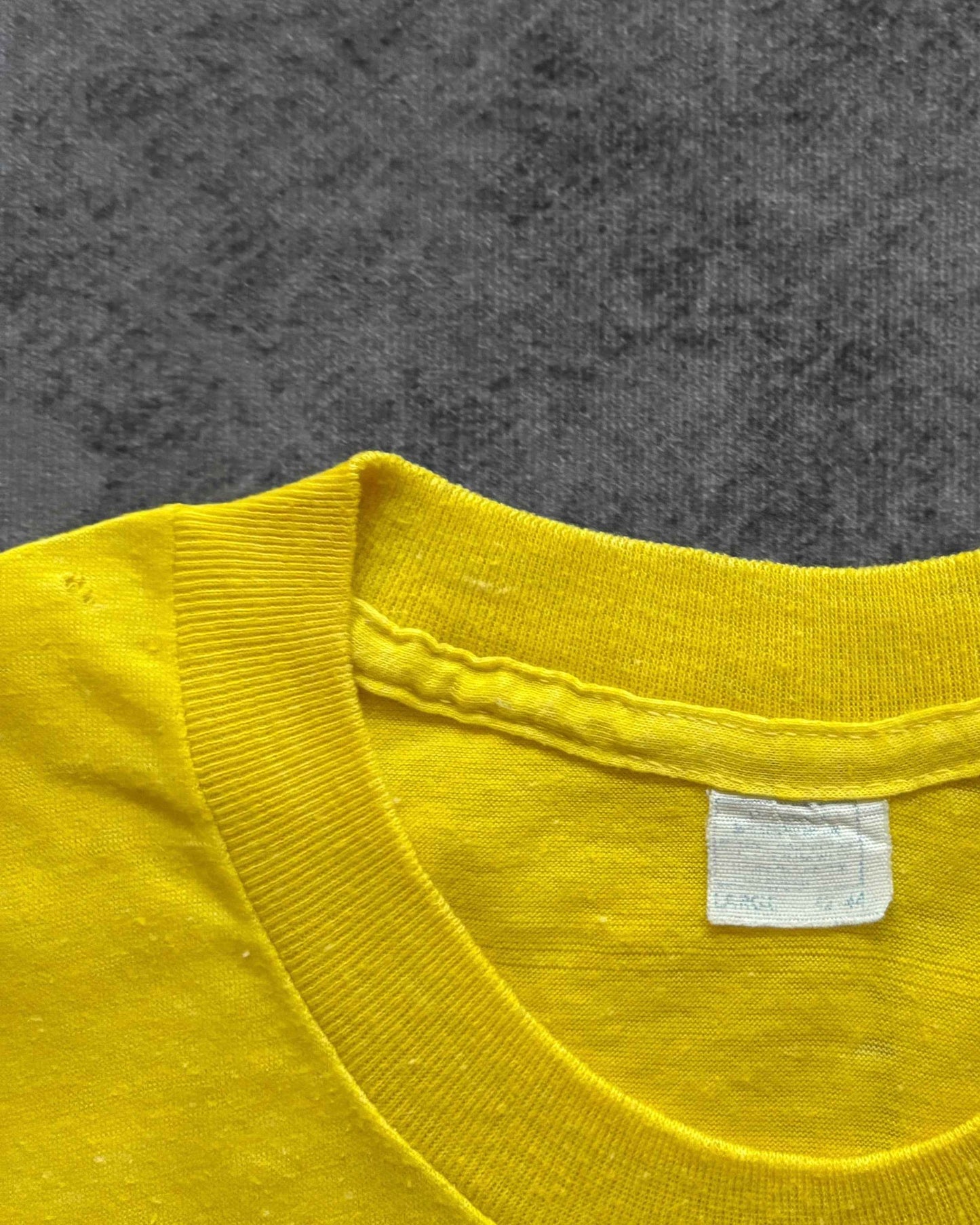 Vintage 1970s Lemonier “Lemon Do It to Ya” T-Shirt – Yellow Graphic Tee – USA Made