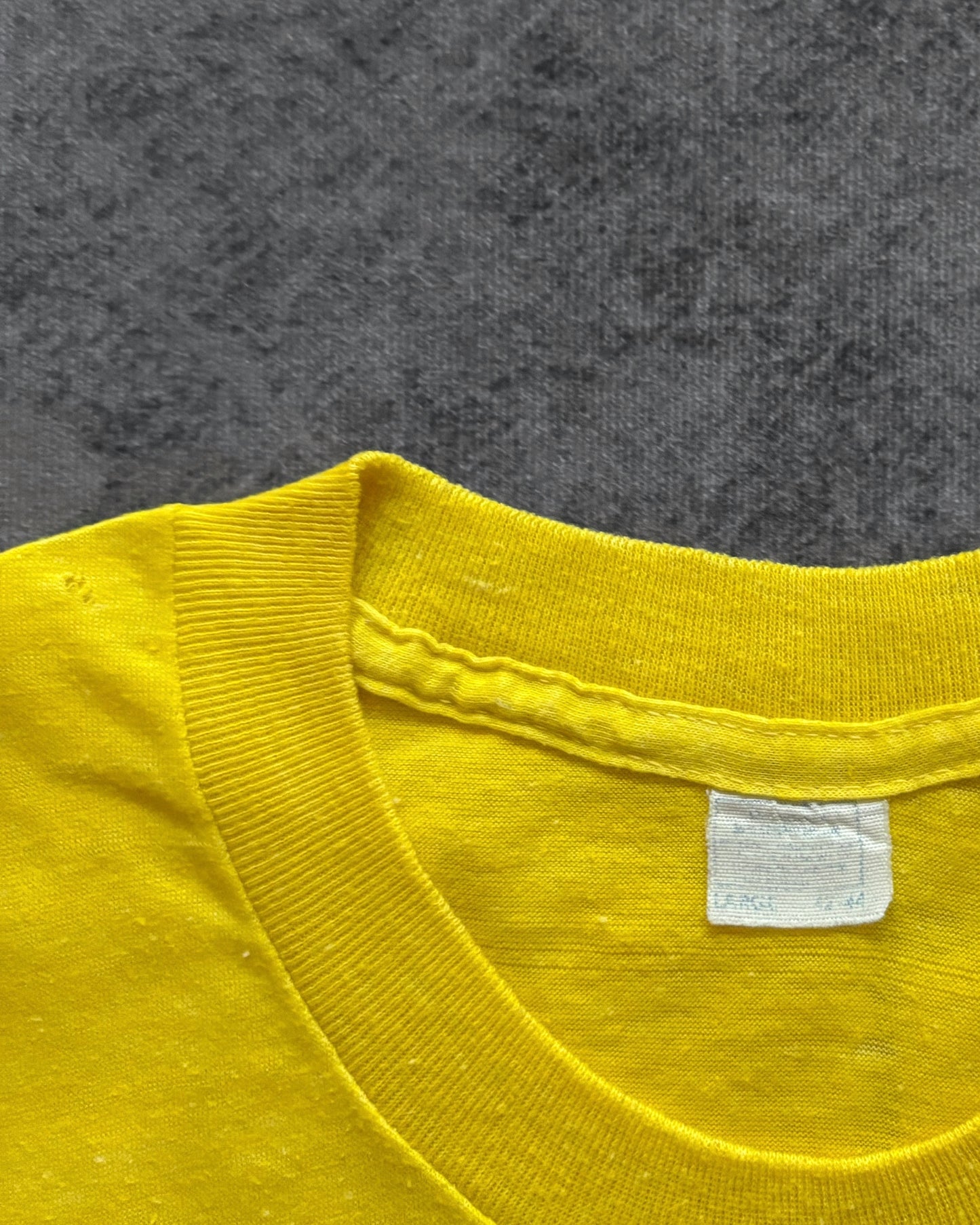 Vintage 1970s Lemonier “Lemon Do It to Ya” T-Shirt – Yellow Graphic Tee – USA Made