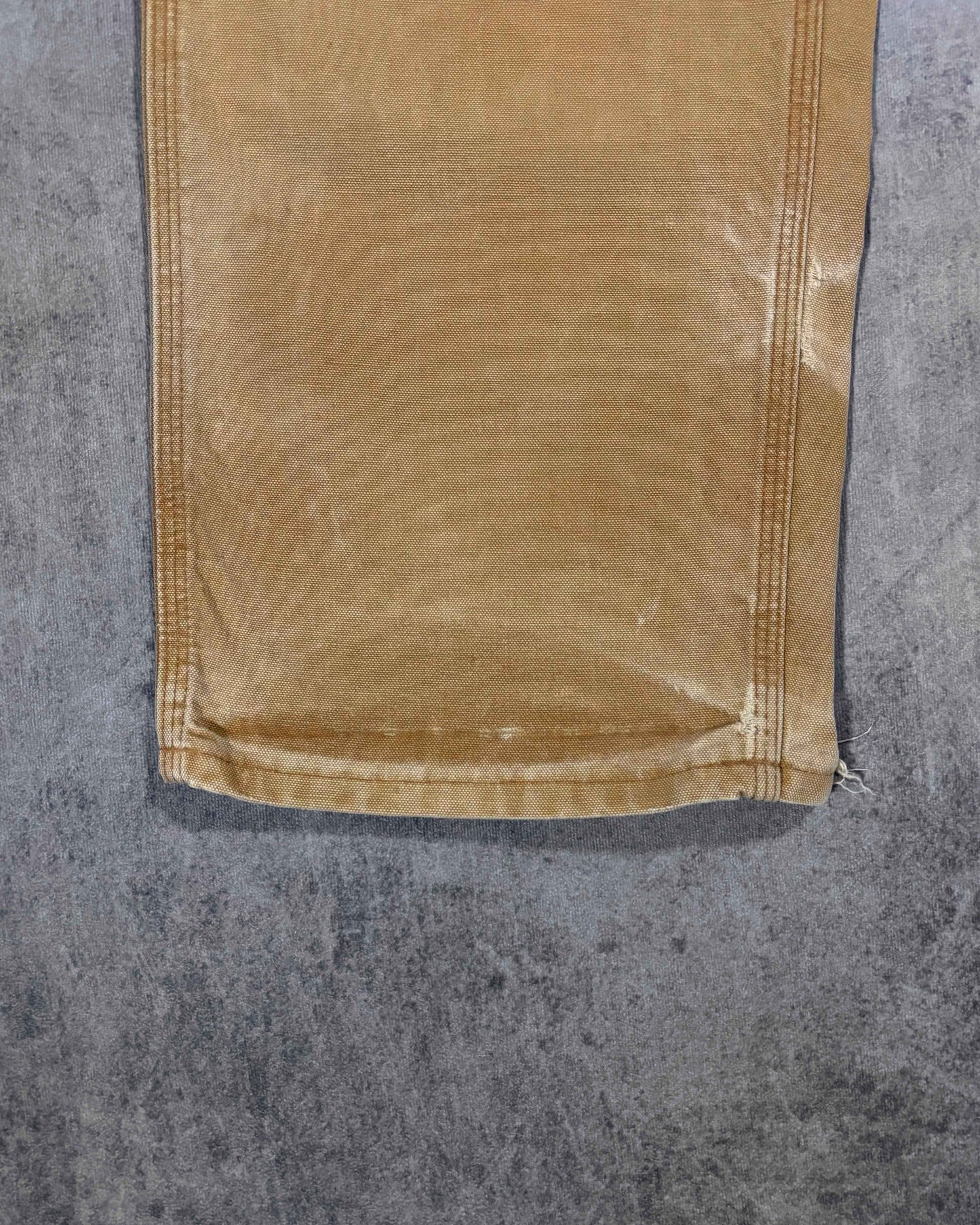 Vintage 2006 Distressed Carhartt Carpenter Pants - Brown Duck Canvas - Made in USA