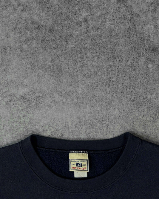 Vintage 2000s Lee Yale Embroidered Crewneck – Heavyweight Collegiate