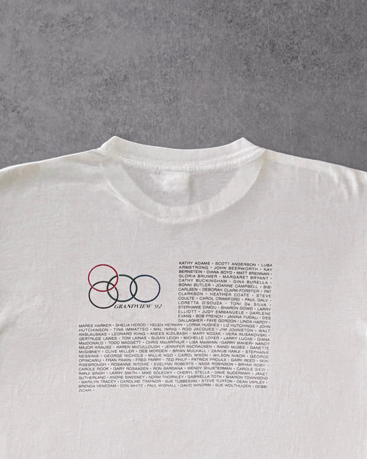 Vintage 1992 Grandview “Phone Power Rally Olympics” T-Shirt – Made in Canada