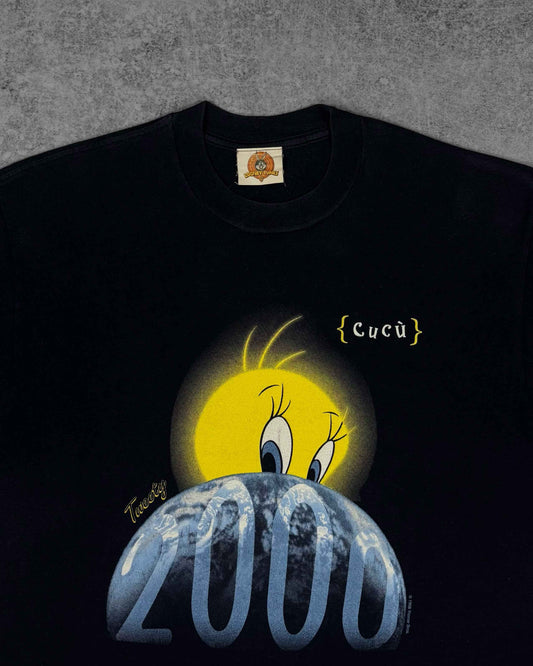Vintage 2000 Looney Tunes Tweety Millennium Graphic T-Shirt – Warner Bros