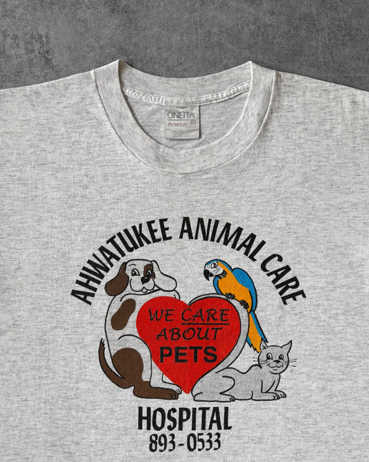 Vintage 90s Ahwatukee Animal Care T-Shirt – Single Stitch – Made in USA