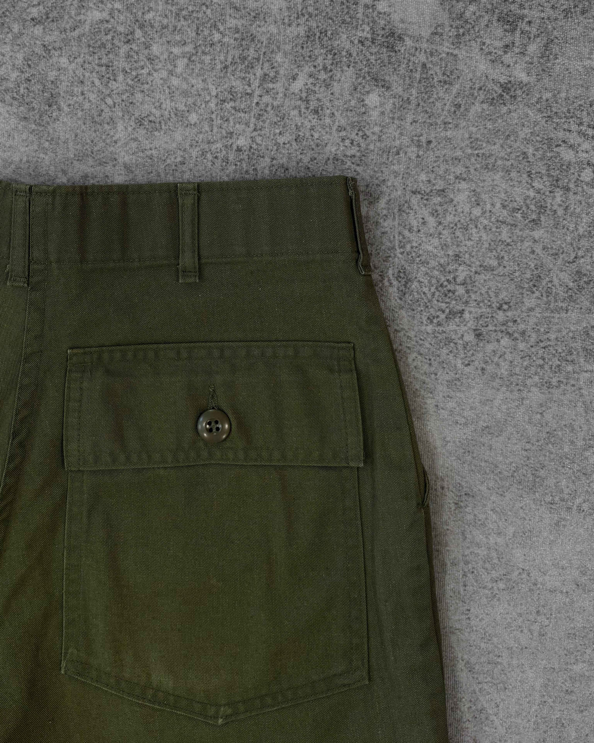Vintage 1980s US Army OG-507 Fatigue Utility Trousers - Olive Green Military Pants