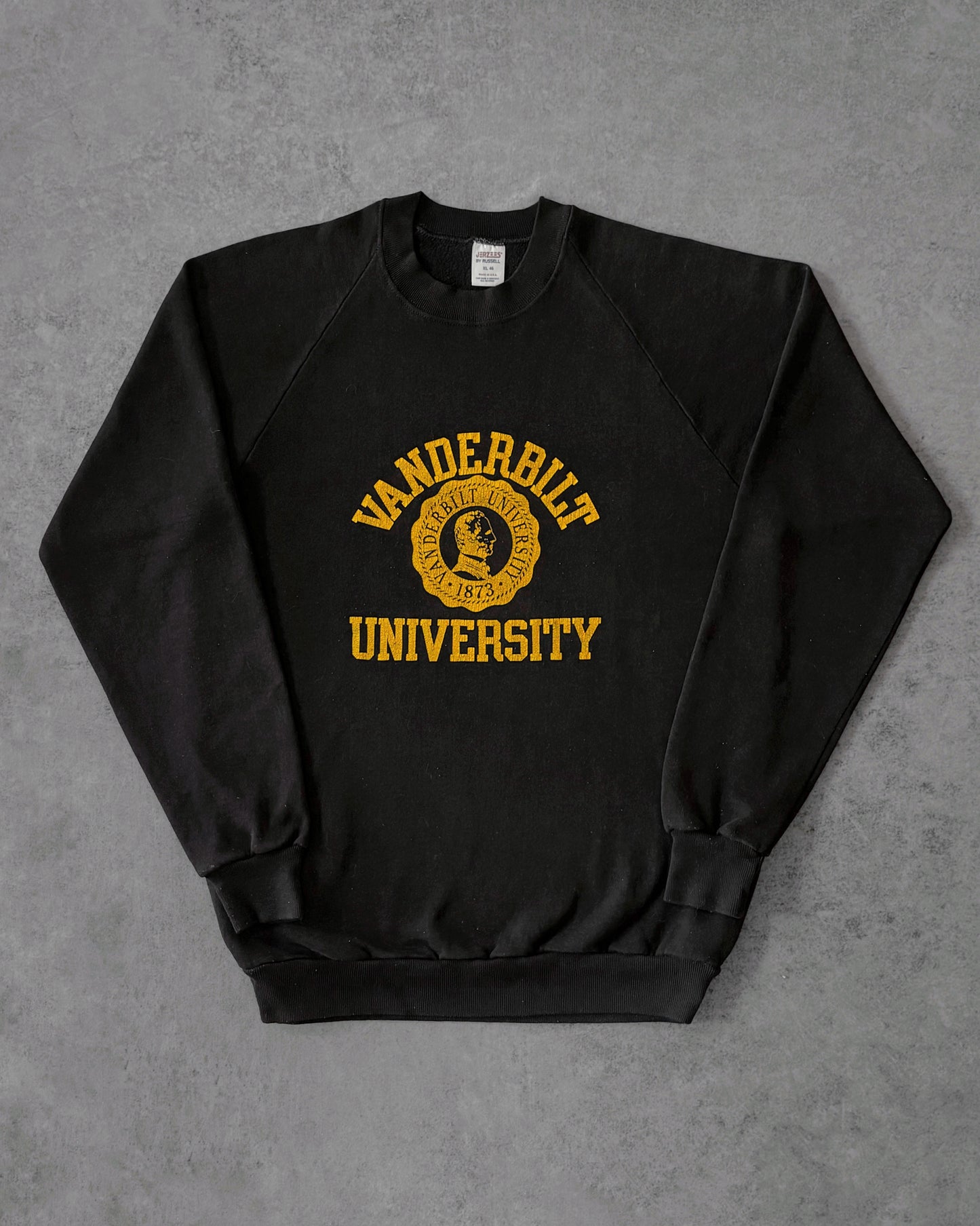 Vintage 80s Vanderbilt University Crewneck – Jerzees by Russell – Made in USA