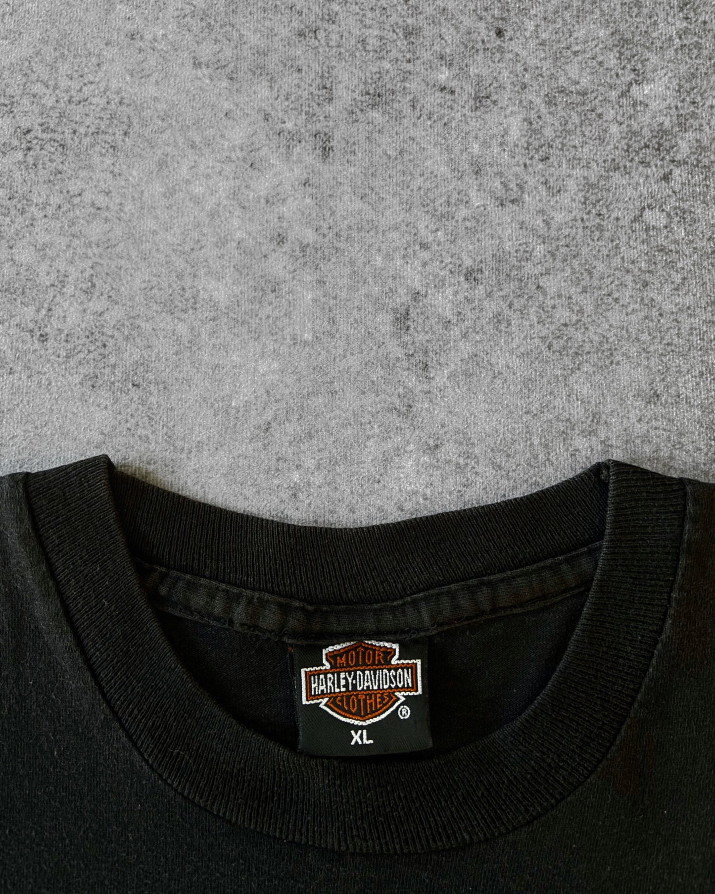 Vintage 1992 3D Emblem “American Born and Bred” Harley Davidson T-Shirt