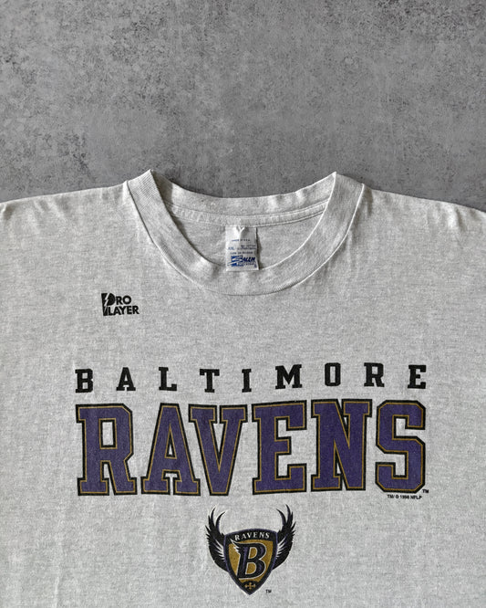 Vintage 1996 Baltimore Ravens Salem Sportswear Single Stitch T-Shirt