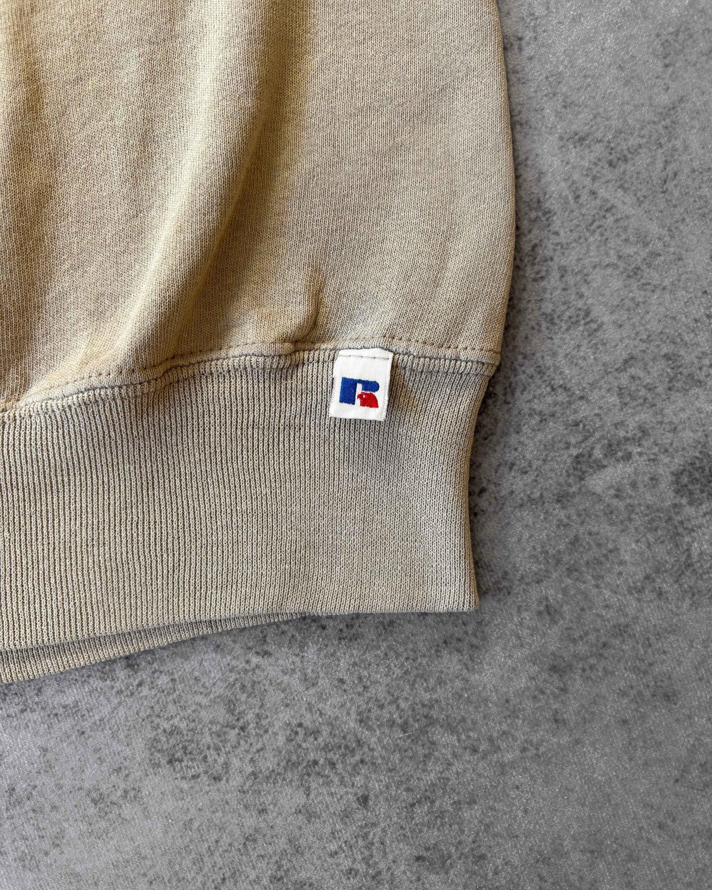 Vintage 1990s Blank Khaki Russell Athletic Crewneck