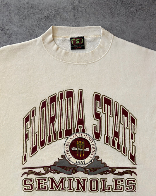 90s Vintage Florida State Seminoles Sweatshirt – College Crewneck – TSI USA