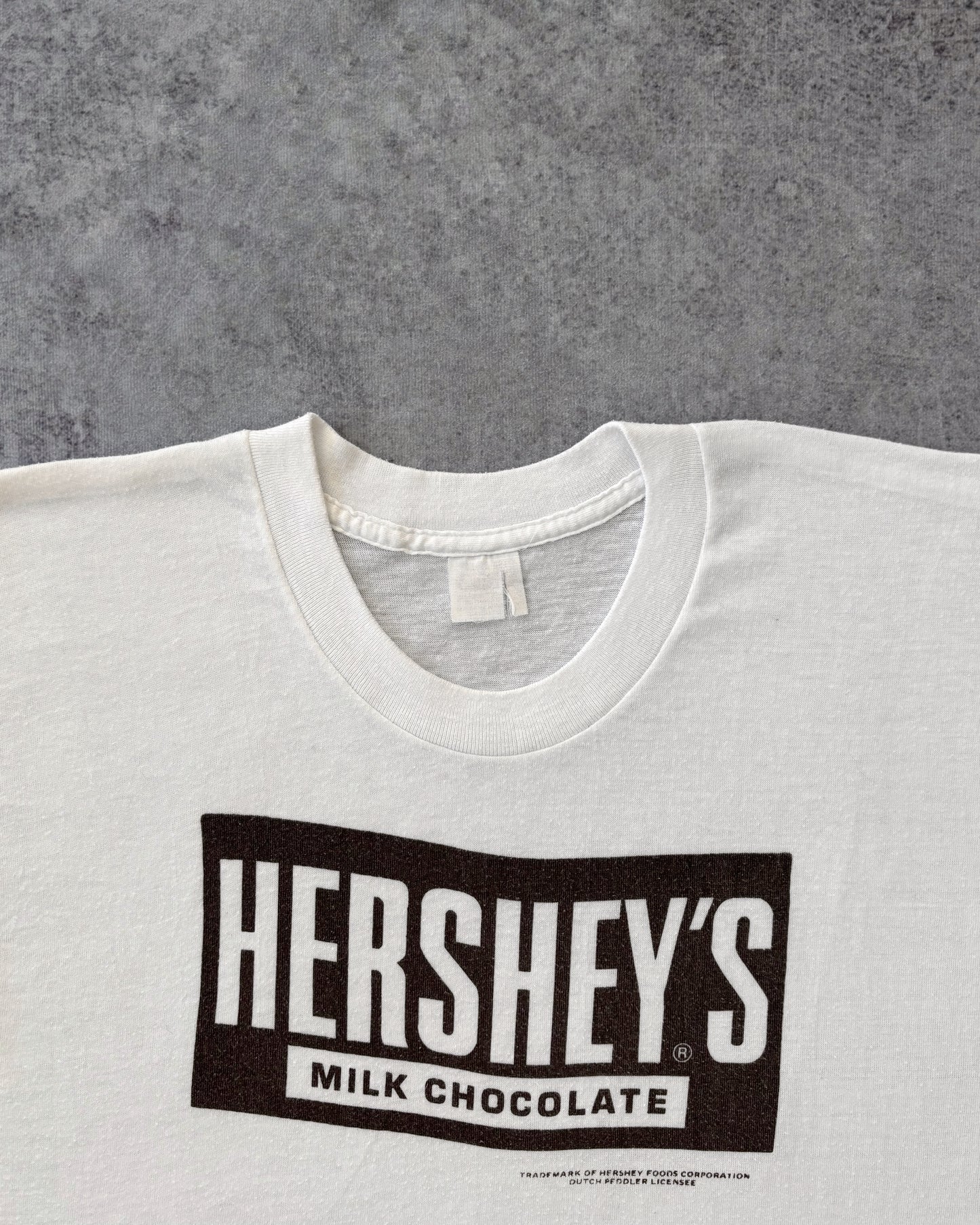 Vintage 70s Hershey’s Chocolate T-Shirt – Faded Single Stitch – Made in USA